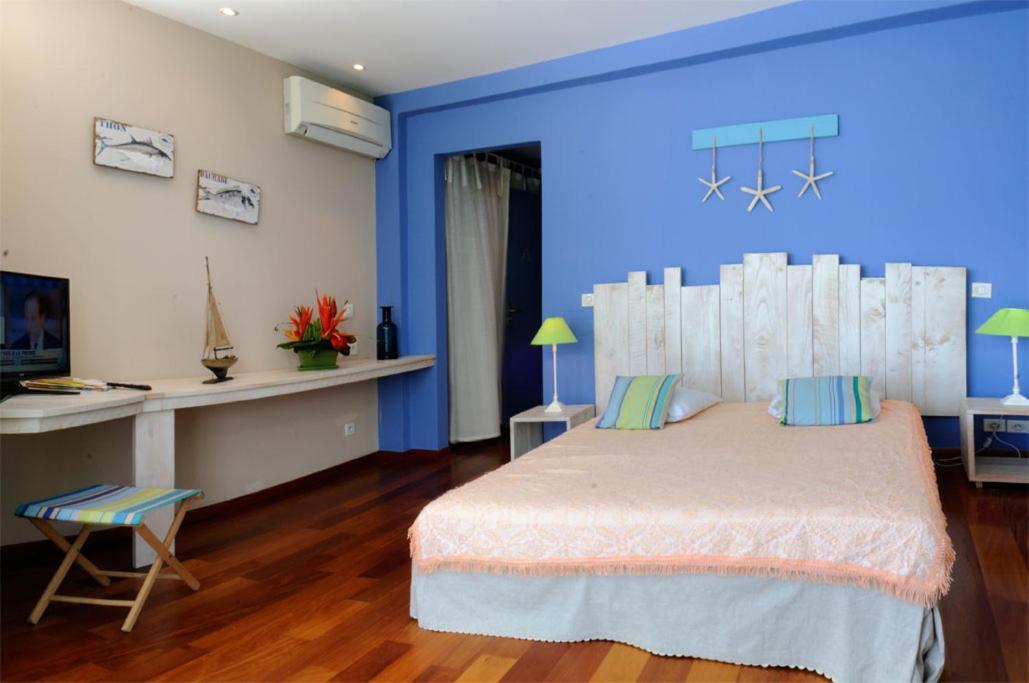 Hotel-Restaurant La Dunette Sainte-Anne Rum bild